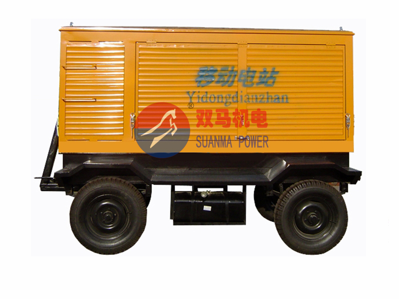 移動(dòng)防雨柴油發(fā)電機(jī)組